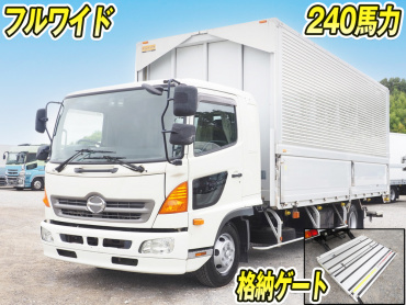 日野レンジャープロウイング中型TKG-FD7JLAA年式H29