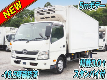 日野デュトロ冷凍バン小型TKG-XZU722M年式H30