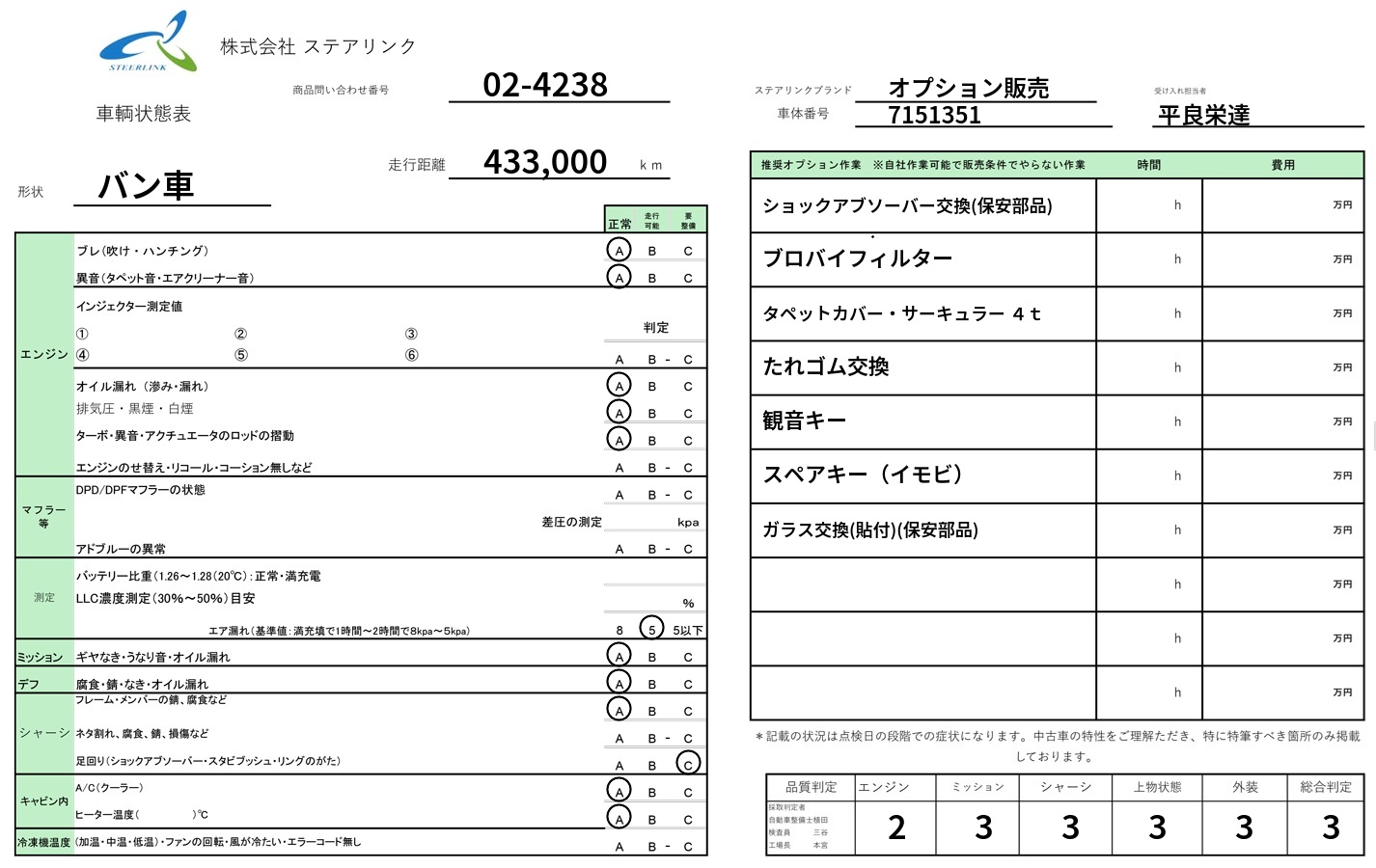 いすゞ フォワード バン車 中型 2RG-FRR90S2 年式 R2[写真21]