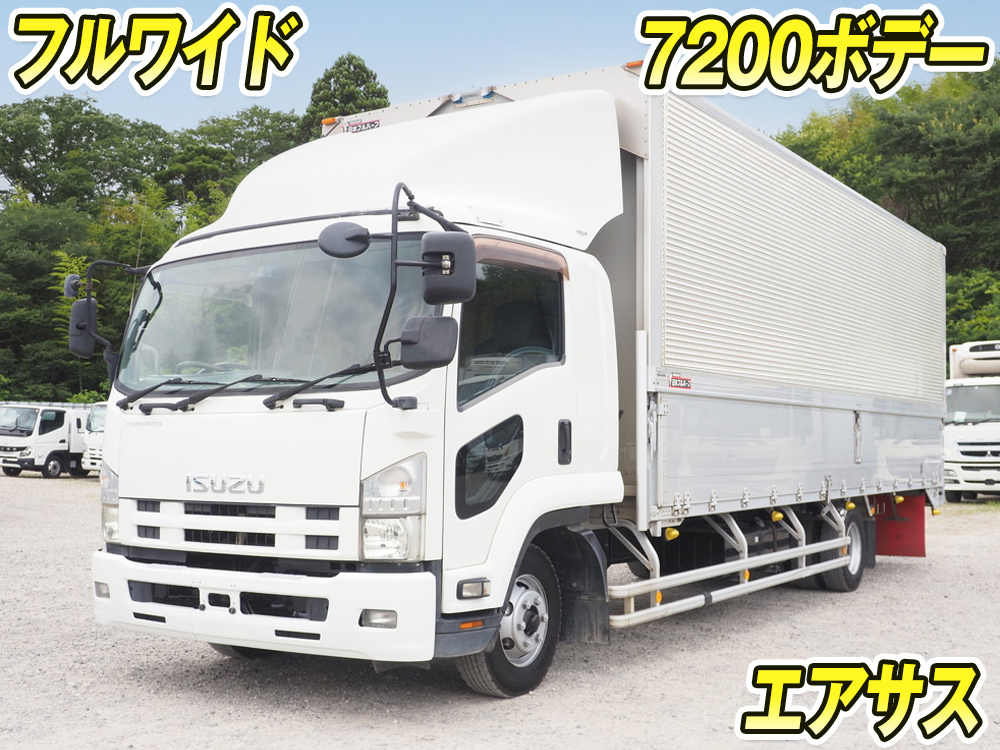 いすゞ フォワード ウイング車 中型 TKG-FRR90T2 年式 H26[写真01]