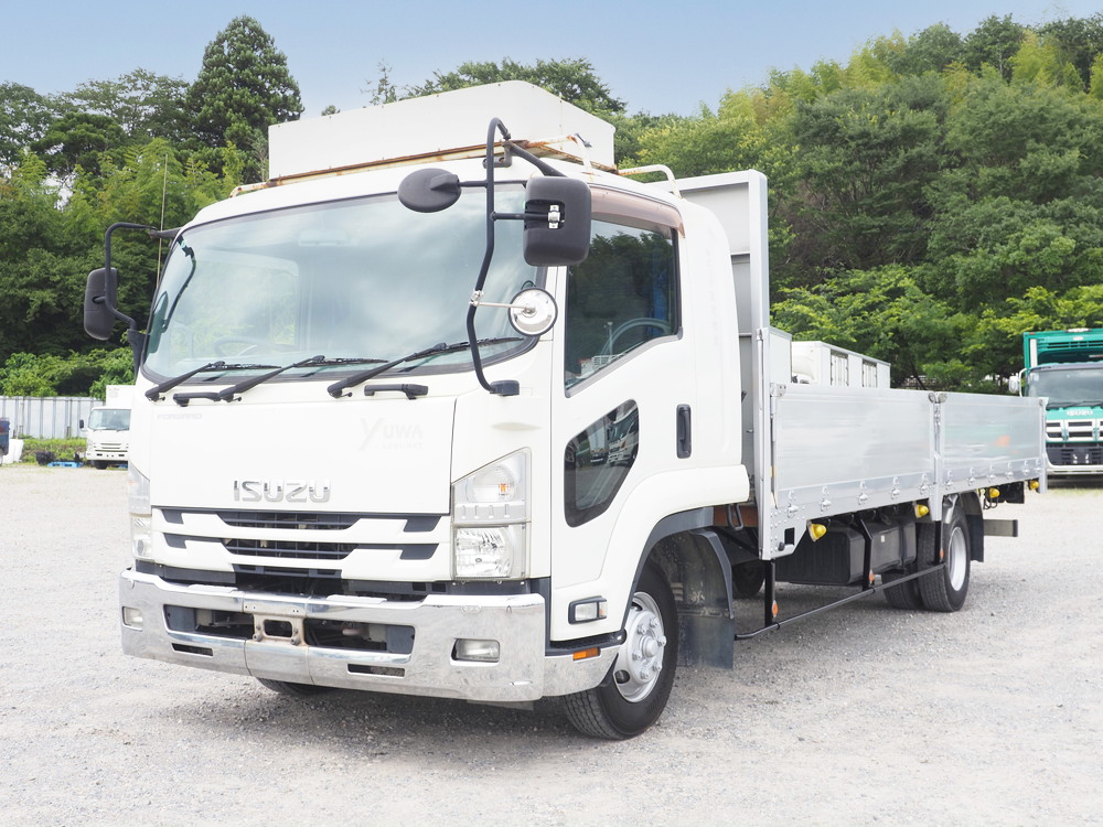 いすゞ フォワード 平ボディ 中型 TKG-FRR90S2 年式 H28[写真01]