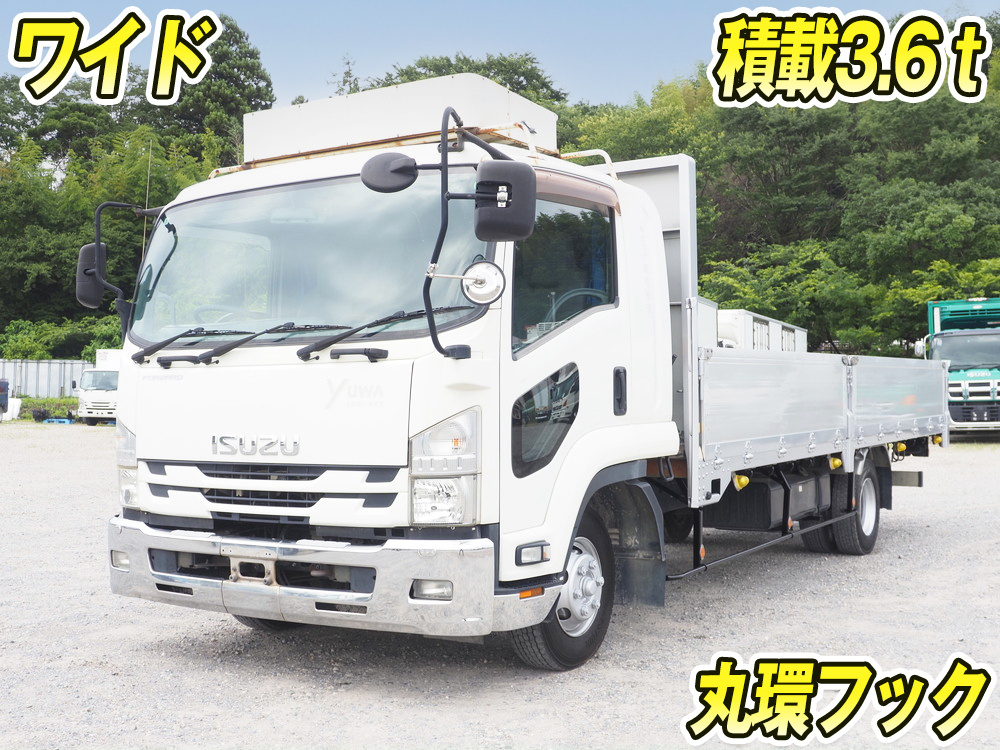 いすゞ フォワード 平ボディ 中型 TKG-FRR90S2 年式 H28[写真01]