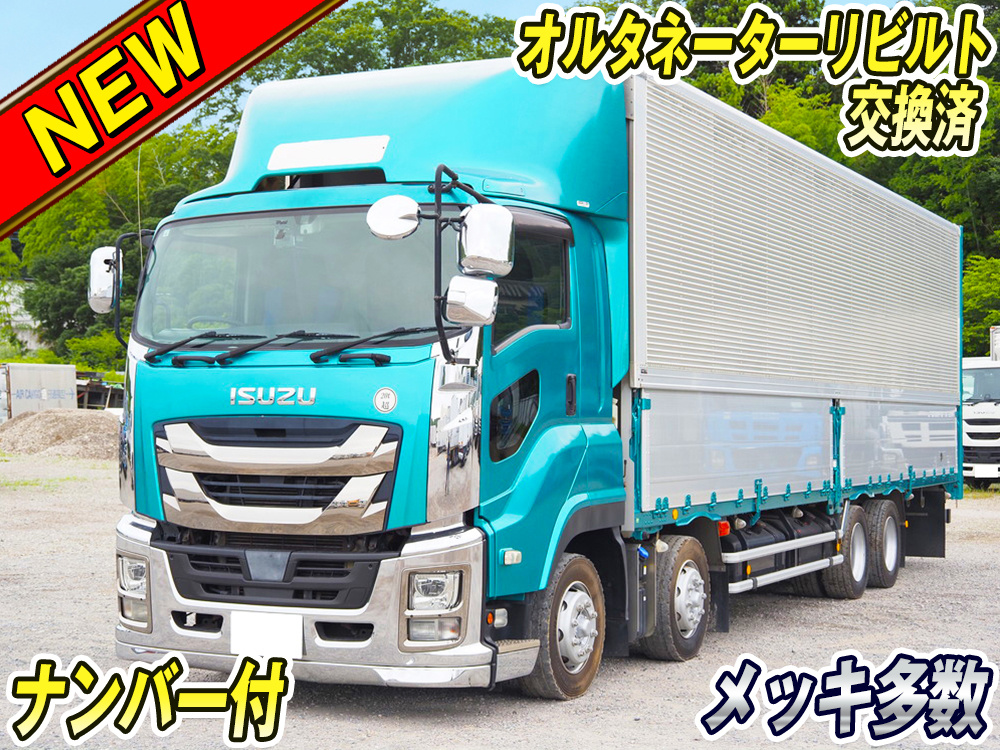 いすゞ ギガ ウイング車 大型 2PG-CYJ77C 年式 H30[写真01]