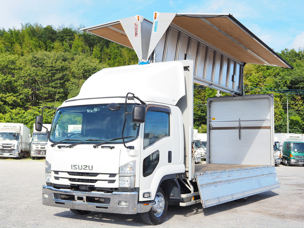 いすゞ フォワード ウイング車 中型 2RG-FRR90S2 年式 H30[写真02]