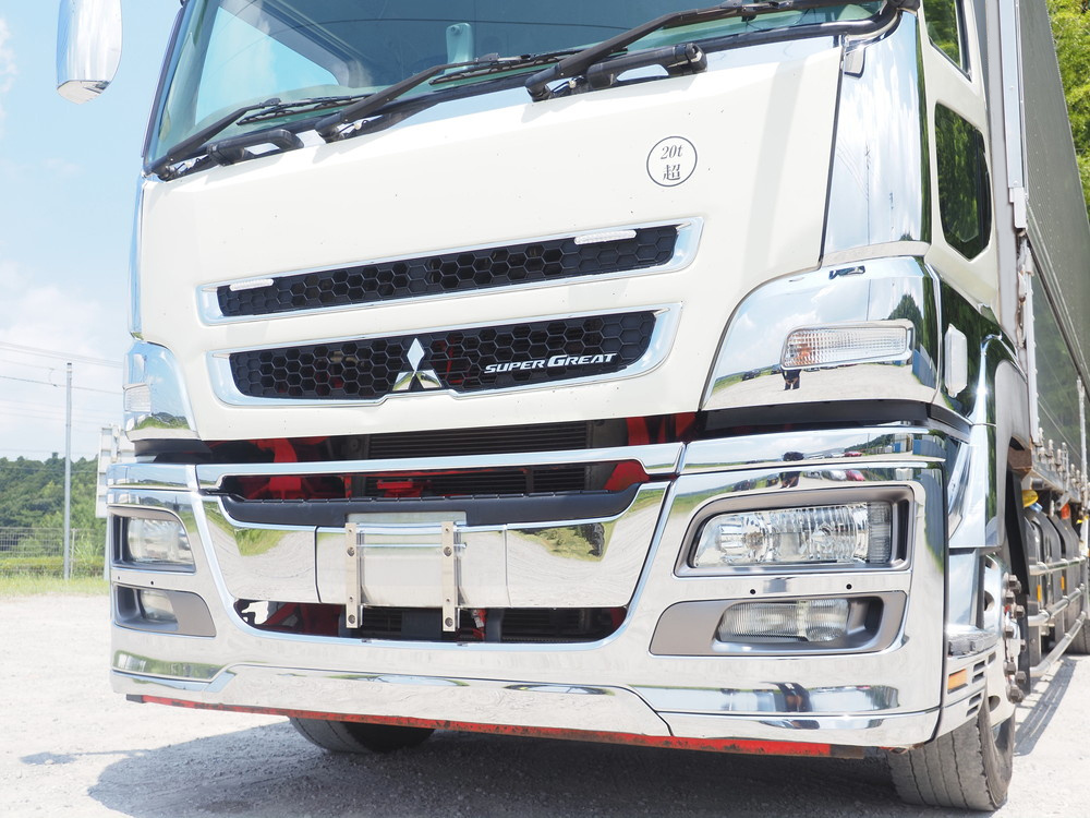 三菱ふそう スーパーグレート ウイング車 大型 QPG-FU64VZ 年式 H27[写真04]