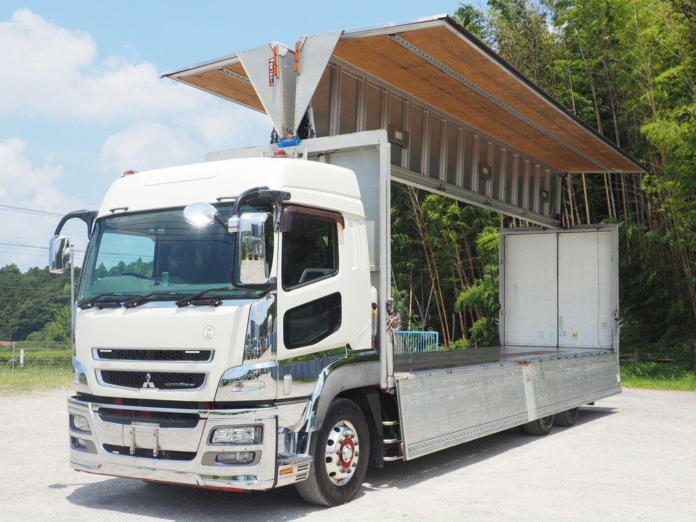 三菱ふそう スーパーグレート ウイング車 大型 QPG-FU64VZ 年式 H27[写真02]
