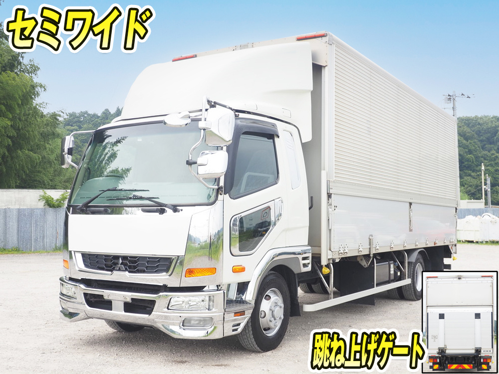 三菱ふそう ファイター ウイング車 中型 TKG-FK61F 年式 H27[写真01]