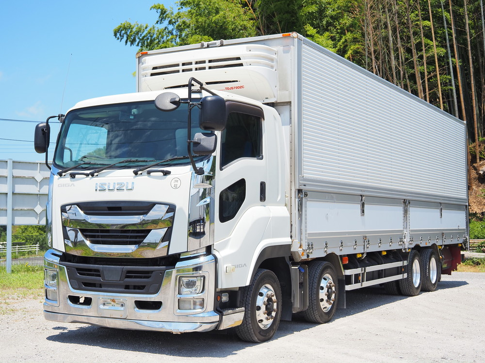 いすゞ ギガ 冷凍ウイング 大型 2KG-CYJ77C 年式 H30[写真01]