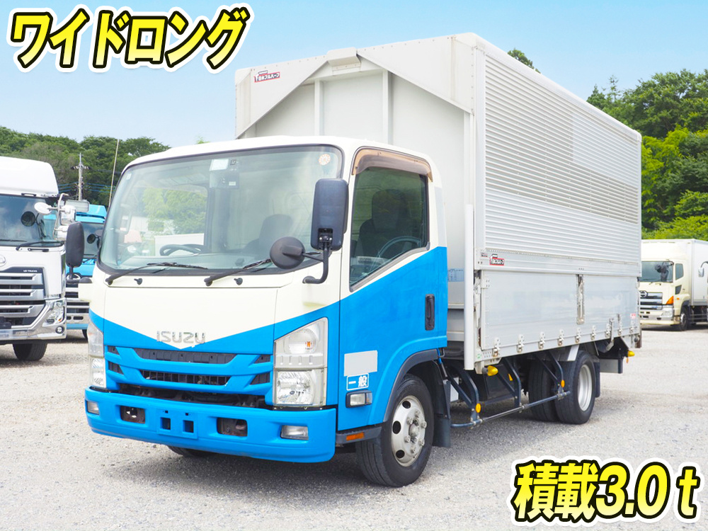 いすゞ エルフ ウイング車 小型 TRG-NPR85AN 年式 H28[写真01]
