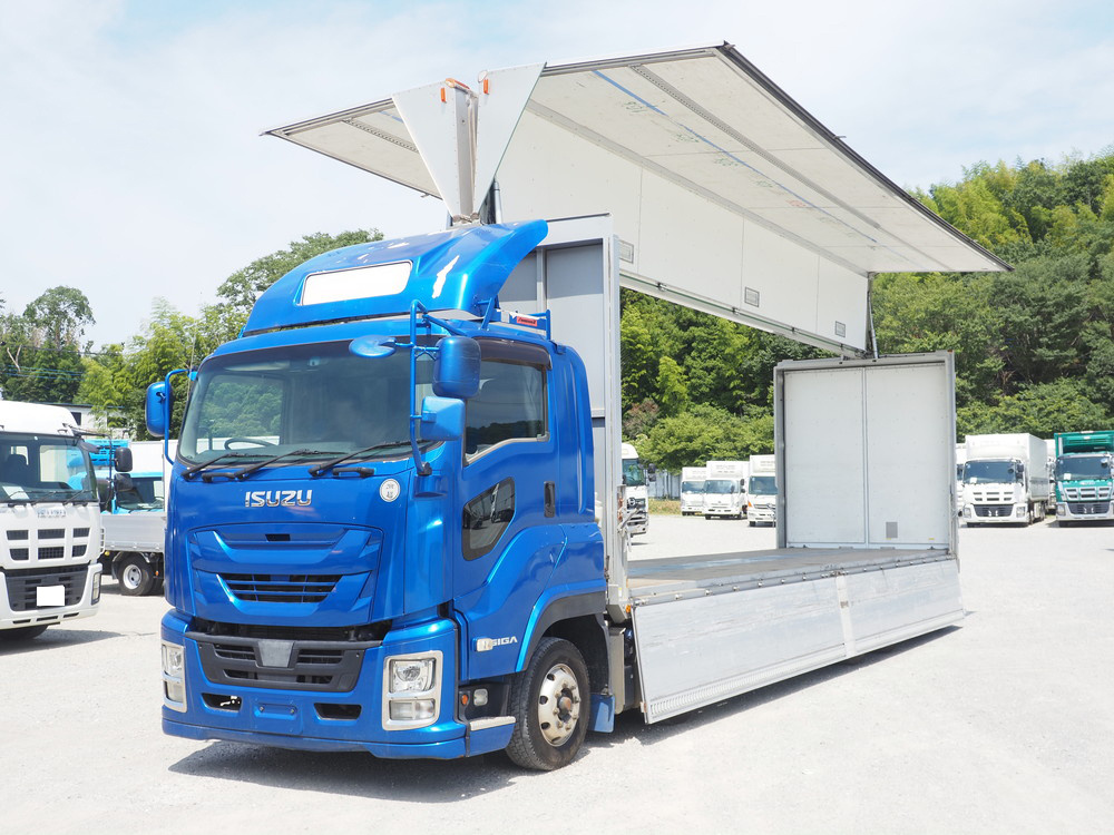 いすゞ ギガ ウイング車 大型 2PG-CYJ77C 年式 H30[写真02]