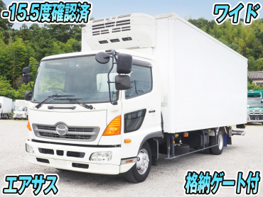 日野レンジャープロ冷凍バン中型TKG-FC9JKAG年式H27