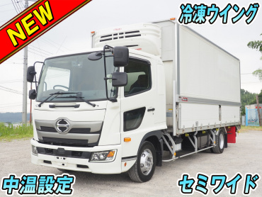 日野レンジャー冷凍ウイング中型2KG-FD2ABA年式R3