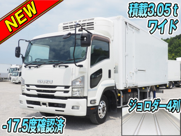 いすゞフォワード冷凍バン中型TKG-FRR90S2年式H27