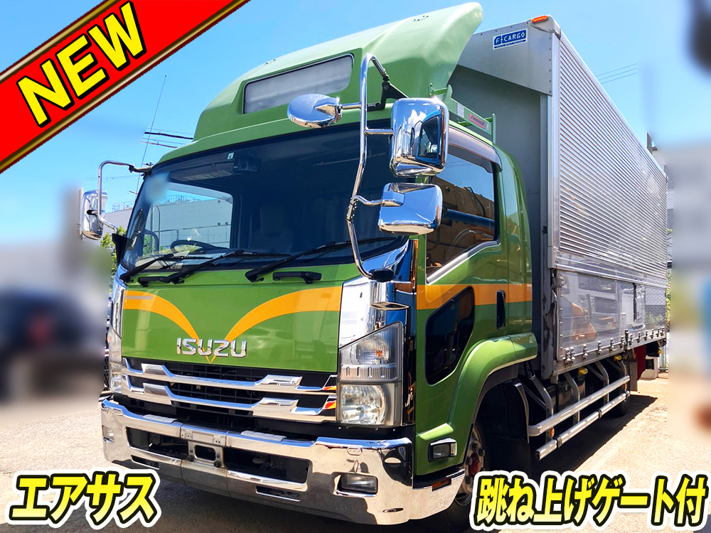 いすゞ フォワード ウイング車 中型 TKG-FRR90T2 年式 H27[写真01]