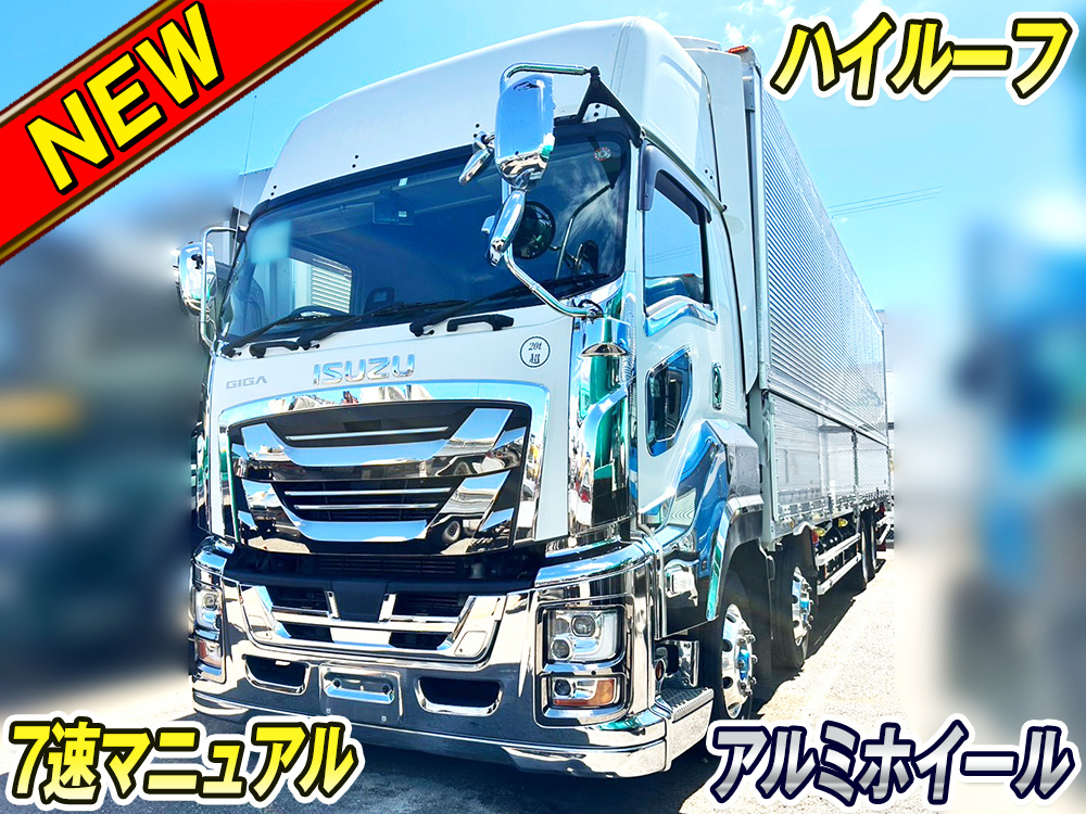 いすゞ ギガ ウイング車 大型 2PG-CYJ77C 年式 R3[写真01]