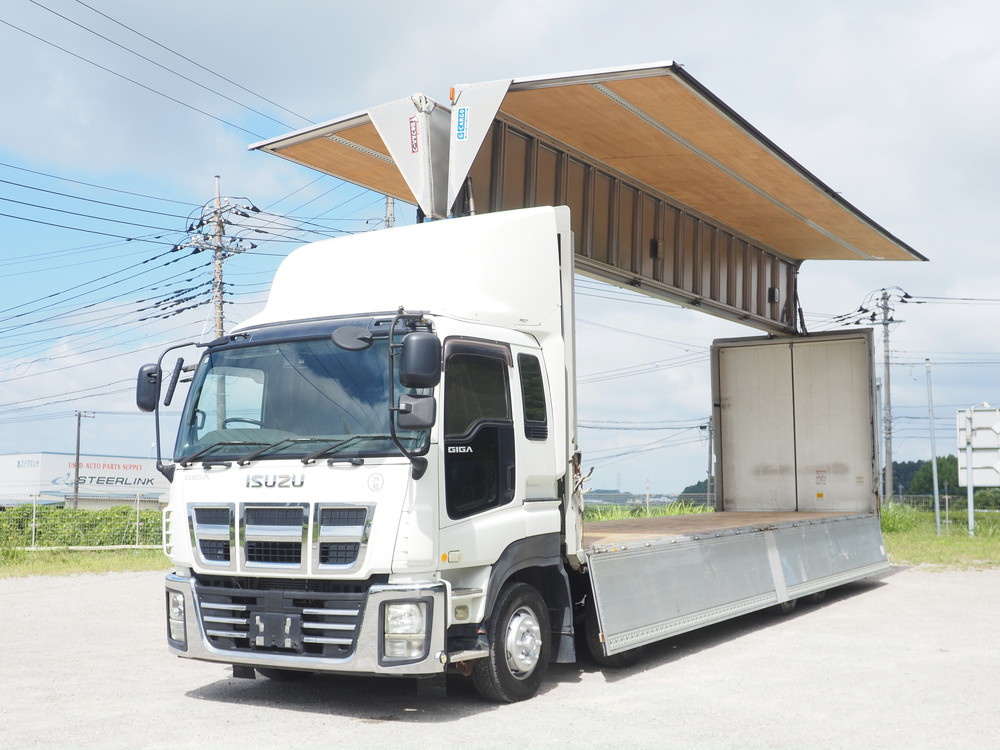 いすゞ ギガ ウイング車 大型 QKG-CYJ77A 年式 H24[写真02]