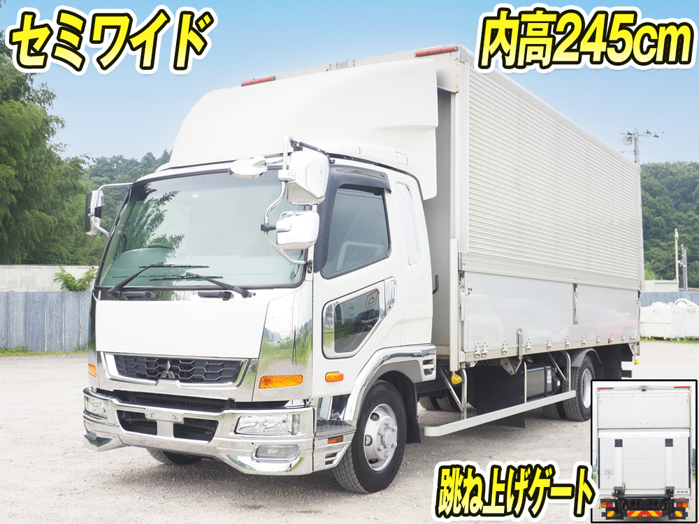 三菱ふそう ファイター ウイング車 中型 TKG-FK61F 年式 H27[写真01]
