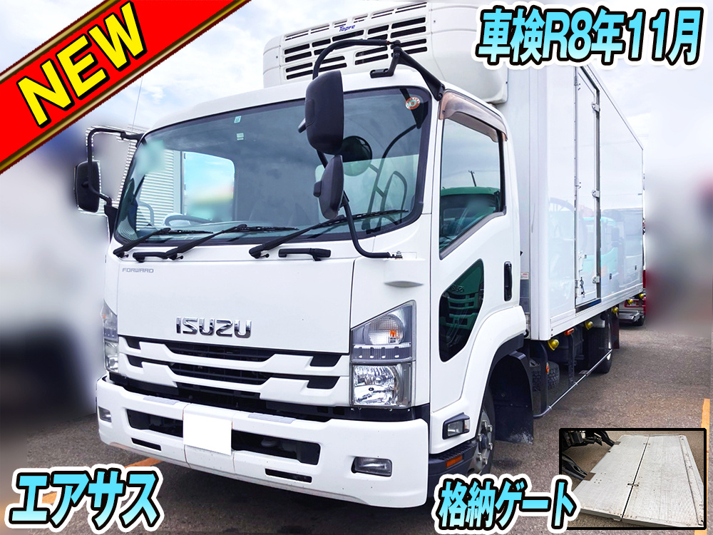 いすゞ フォワード 冷凍バン 中型 TKG-FRR90T2 年式 H29[写真01]