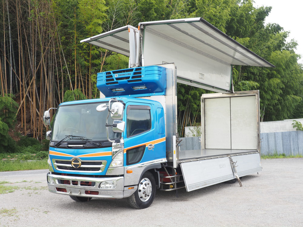 日野 レンジャープロ 冷凍ウイング 中増t QKG-FE7JMAG 年式 H28[写真03]