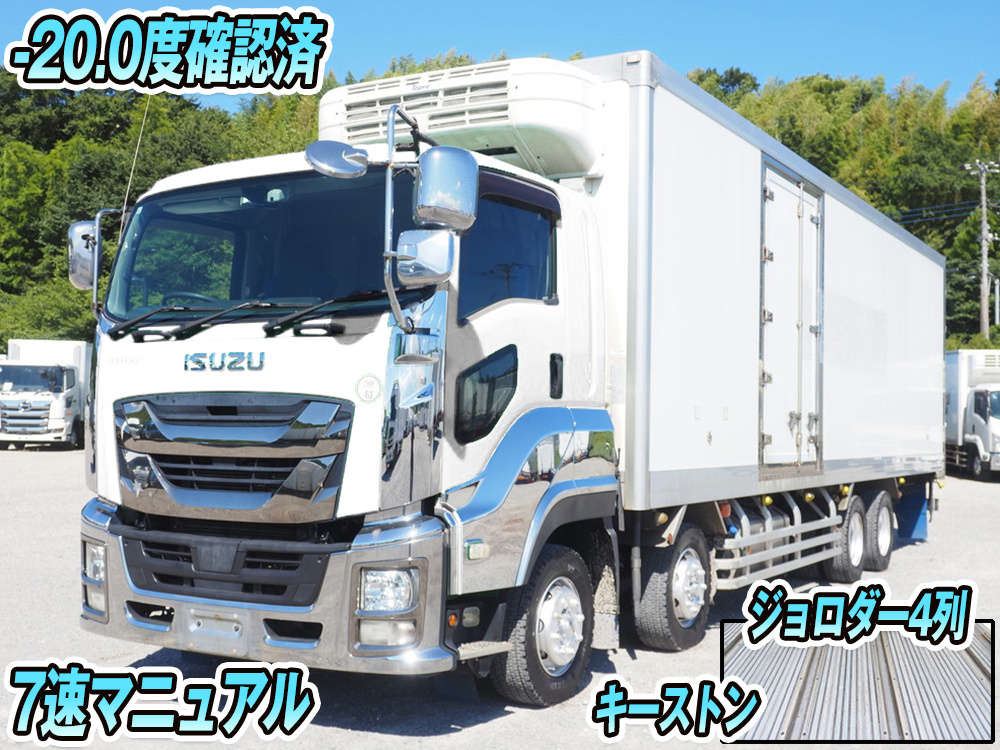 いすゞ ギガ 冷凍バン 大型 QKG-CYJ77B 年式 H29[写真01]