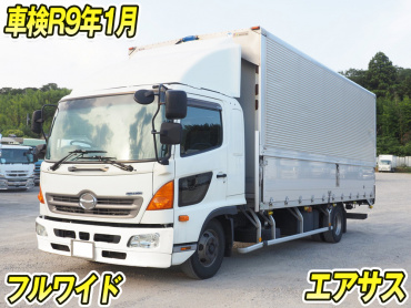 日野レンジャープロウイング中型TKG-FD7JLAG年式H28