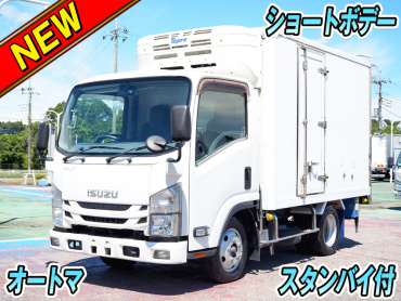 いすゞエルフ冷凍バン小型TRG-NMR85AN年式H30