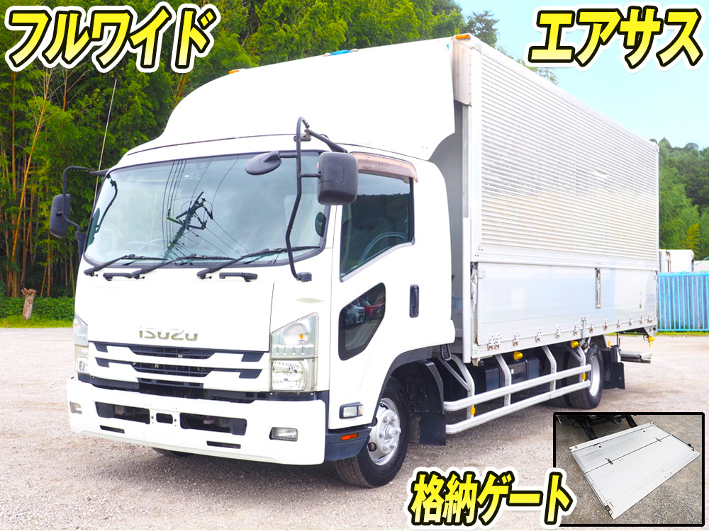 いすゞ フォワード ウイング車 中型 TKG-FRR90T2 年式 H28[写真01]