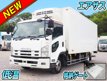 いすゞフォワード冷凍バン中型TKG-FRR90T2年式H25
