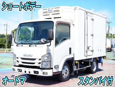 いすゞエルフ冷凍バン小型TRG-NMR85AN年式H30