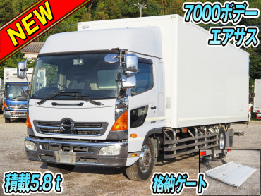 日野レンジャープロ冷凍バン中増tQKG-FE7JMAG年式H27
