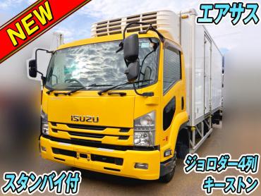 いすゞフォワード冷凍バン中型TKG-FRR90T2年式H28
