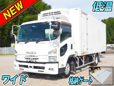 いすゞフォワード冷凍バン中型TKG-FRR90S2年式H29