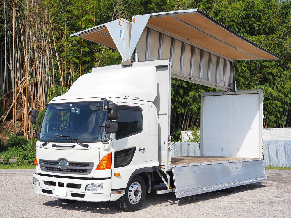 日野 レンジャープロ ウイング車 中型 TKG-FD7JLAG 年式 H28[写真02]