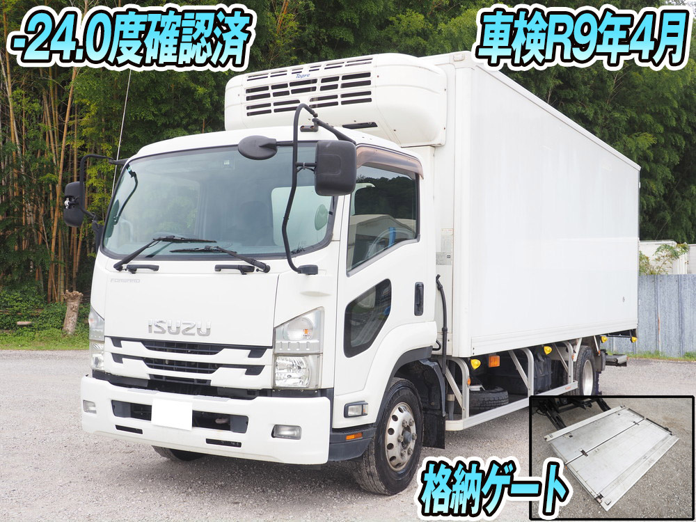 いすゞ フォワード 冷凍バン 中型 TKG-FRR90S2 年式 H28[写真01]