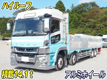 三菱スーパーグレート平ボディ大型2PG-FS74HZ年式H30