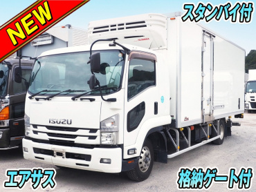 いすゞフォワード冷凍バン中型TKG-FRR90T2年式H28