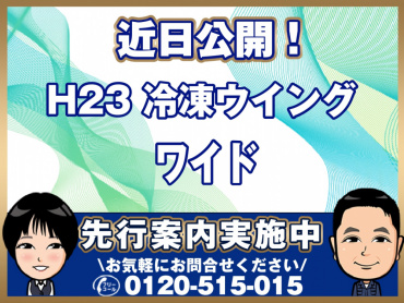 いすゞフォワード冷凍ウイング中型SKG-FRR90S2年式H23