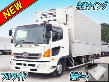 日野レンジャープロ冷凍ウイング中型TKG-FD9JLAA年式H28