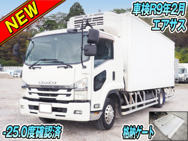いすゞフォワード冷凍バン中型TKG-FRR90T2年式H26