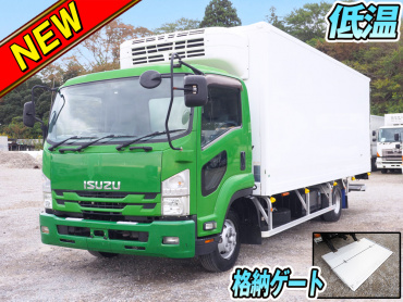 いすゞフォワード冷凍バン中型TKG-FRR90S2年式H27